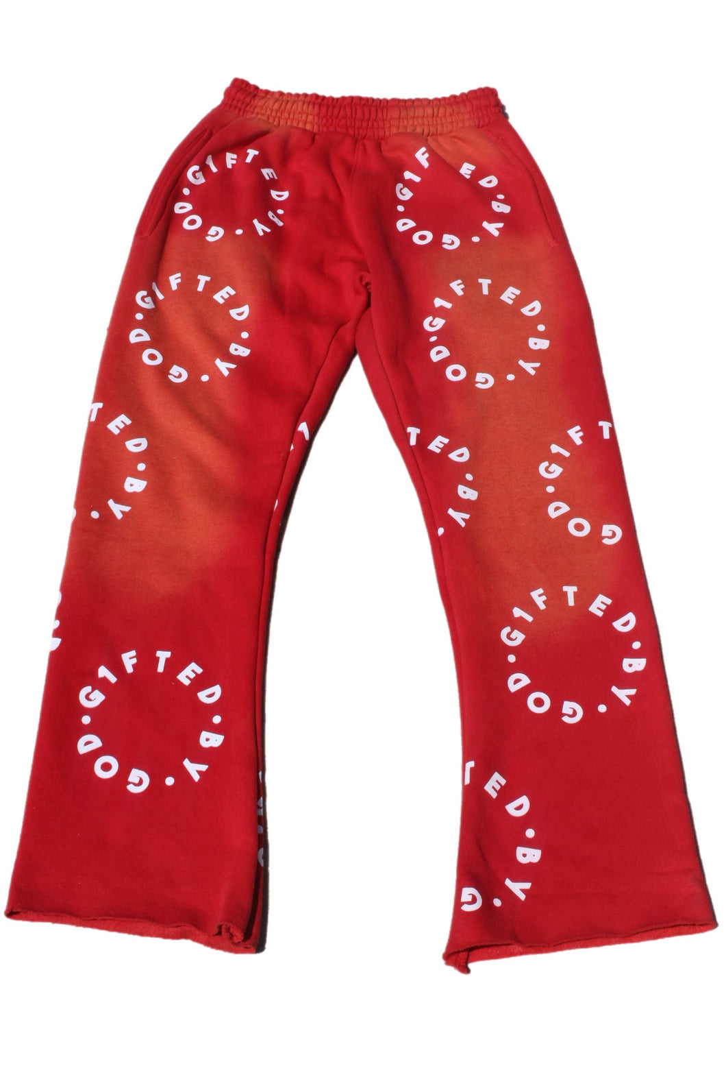 GBG Flare Sweatpants (Red/White)