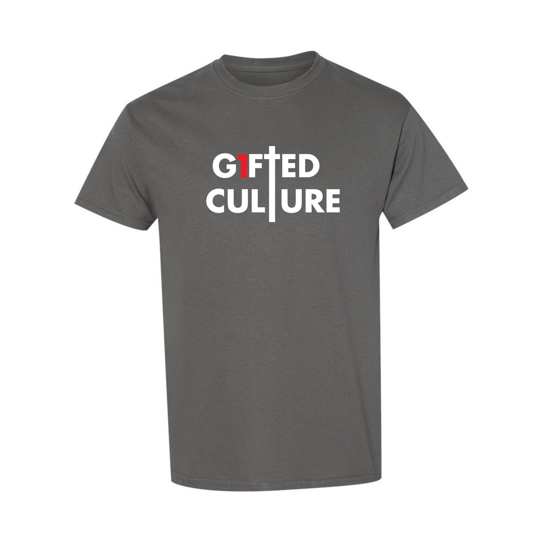 G1FTED CULTURE FOUNDATION LOGO TEE (GRAY)