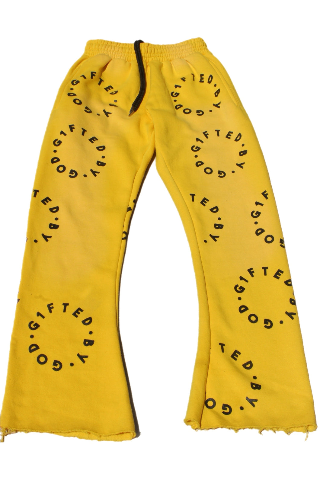 GBG Flare Sweatpants (Yellow/Black)
